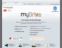 Tablet Screenshot of mydrive.net