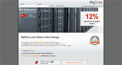Desktop Screenshot of mydrive.ch